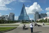 عکس‌هایی دیده‌نشده از درون بلندترین ساختمان کرۀ شمالی