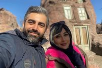 عکس| سفر زمان؛ «جواد جوادی» در کنار «مرضیه» در پشت‌صحنه «بچه‌مهندس4»