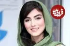 عکس| سفر زمان؛ تیپ و چهره «پردیس پورعابدینی و امیر آقایی» در اکران «بی‌مادر»