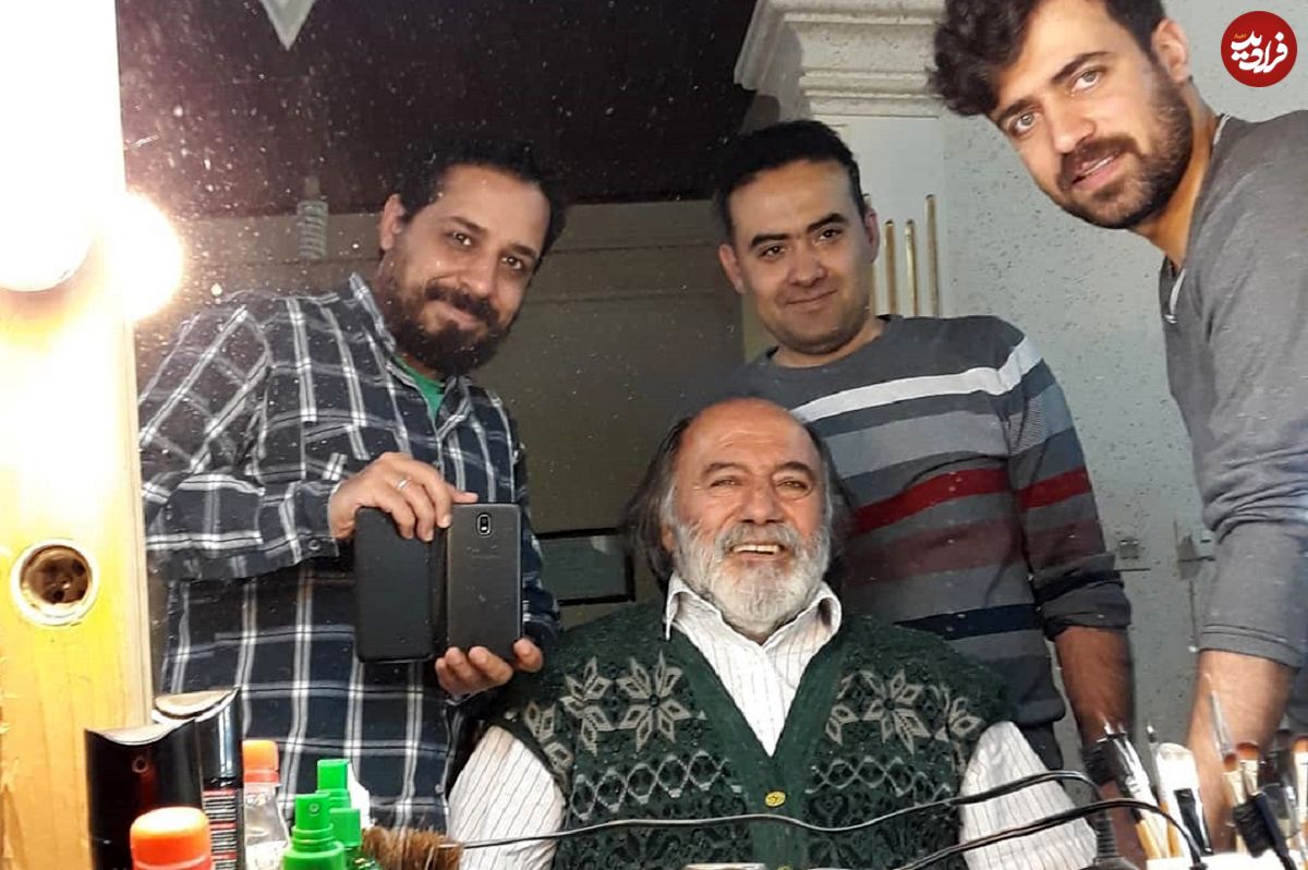 عکس؛ سفر در زمان؛ «علی مراد» سریال ستایش 3 در کنار مهتاب کرامتی؛ سال 98