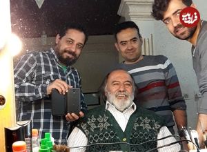 عکس؛ سفر در زمان؛ «علی مراد» سریال ستایش 3 در کنار مهتاب کرامتی؛ سال 98