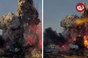 ببینید| لحظه هولناک انفجار کارخانه مواد آتش‌بازی در مالت