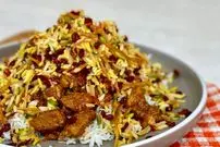 طرز تهیه قیمه‌نثار قزوین به شکل رستورانی و اصیل