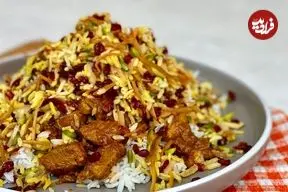 طرز تهیه قیمه‌نثار قزوین به شکل رستورانی و اصیل