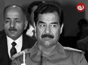 عکس| سفر در زمان؛ «صدام» در حال بازدید از نیروگاه هسته‌ای کاداراش؛ سال 1354