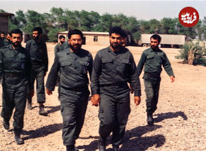 عکس؛ سفر در زمان؛ «سرلشکر باقری، سردار سلیمانی و عزیز جعفری» در طبیعت؛ دهه 60