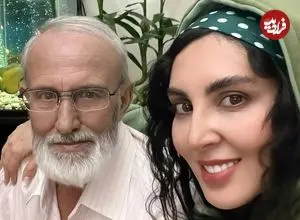 عکس| سفر زمان؛ چهرۀ «لیلا بلوکات» در 1 سالگی در آغوش پدر و مادرش