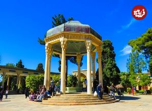 عکس؛ سفر به ایران قدیم؛ آرامگاه حافظ شیرازی در دوران مشروطه