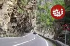 عکس| سفر زمان؛ جاده چالوس، وقتی هنوز خلوت و خاکی بود؛ اواسط دهه 30