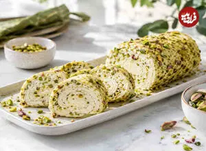 بستنی رولی عربی؛ چگونه مثل یک حرفه‌ای بستنی خانگی درست کنیم؟