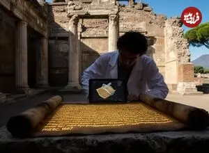هوش مصنوعی راز یک طومار ۲ هزارساله را فاش کرد؛ ۲۰ قرن بود هیچ‌کس نتوانسته بود این کتاب را بخواند