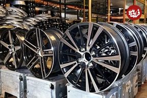 ببینید؛ چگونه رینگ آلیاژی خودروهای لوکس تولید می شود؟ 