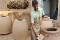 ببینید؛ مراحل تماشایی ساخت یک تنور گِلی توسط استاد ماهر پاکستانی 