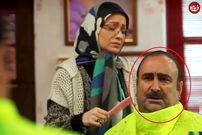 (تصاویر) قاب هایی جدید از تیپ و چهره جدید «بهبود فریبا» سریال پایتخت 6