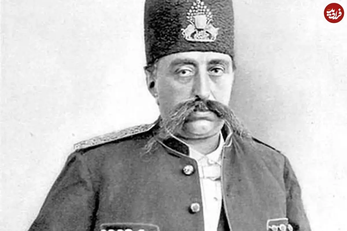 عکس| سفر در زمان؛ «مظفرالدین شاه» سوار بر اسب در میدان مشق تهران؛ سال 1275