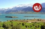 ببینید؛ دریاچه زیبای شیمبار در دل زاگرس