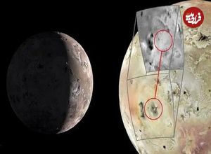( عکس) فضاپیمای ناسا یک آتشفشان جدید را در قمر سیاره مشتری کشف کرد