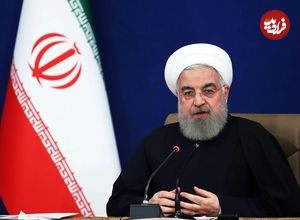عکس؛ سفر در زمان؛ «سردار سلیمانی و حسن روحانی در یک نشست»؛ سال 97