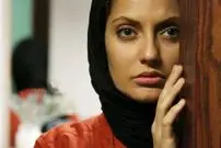 عکس| سفر زمان؛ «مهناز افشار» با سبیل و در اتاق گریم فیلم عرق سرد؛ سال 92