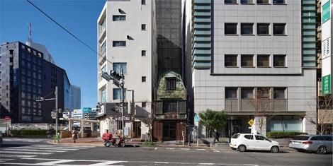 (تصاویر) ساختمان مسی؛ یکی از معروف ترین سازه های ژاپن در توکیو 