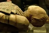 عکس| کشف استثنائی در شکم یک مومیایی