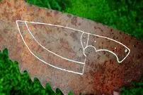 ببینید| ساخت یک چاقوی تیز آشپزخانه با استفاده از تیغه اره زنگ زده