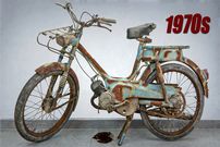 ببنیید؛ مراحل بازسازی، تعمیر و رنگ آمیزی موتور سیکلت توموس اتوماتیک N مدل سال 1970