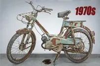 ببنیید؛ مراحل بازسازی، تعمیر و رنگ آمیزی موتور سیکلت توموس اتوماتیک N مدل سال 1970