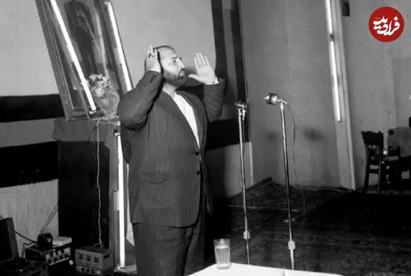 عکس| سفر در زمان؛ «شعبان بی مخ» در حال کباده کشی در استادیوم امجدیه؛ سال 49