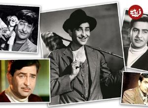 عکس| سفر در زمان؛ «ناصرملک مطیعی» در کنار «راج کاپور» در تهران؛ سال 1335