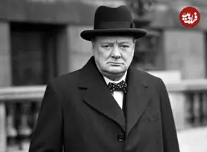 عکس| سفر در زمان؛ «چرچیل» و همسرش، کلمنتایندر مراسم هوانوردی هندون؛ سال 1292