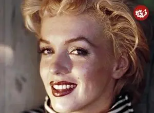 عکس| سفر در زمان؛ «مرلین مونرو 20 ساله» در کنار یک عکاس در کالیفرنیا؛ سال 1325