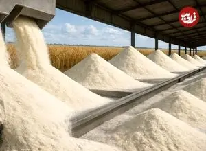 ببینید| آرد گندم چگونه تولید می شود؟