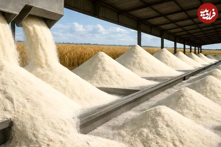ببینید| آرد گندم چگونه تولید می شود؟