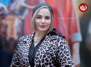 تصاویر؛ حضور سپیده خداوردی در اکران «اجل معلق»؛ کت پلنگی در مراسم پایانی