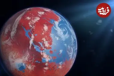 ردپای «اقیانوس بزرگ» بر روی سیارۀ «مریخ» پیدا شد