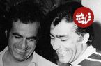 عکس| سفر در زمان؛ چهره «فردین» در مغازه فرش فروشی اش در اواخر عمر؛ دهه 70