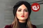 عکس| سفر زمان؛ «گلاره عباسی» 25 ساله با لباس عروس در پشت‌صحنۀ «در چشم باد»