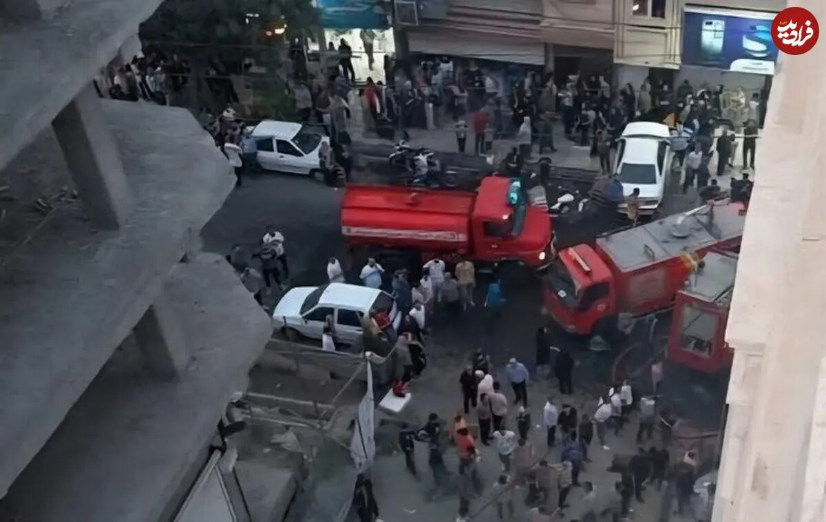 آتش سوزی در یک ساختمان مسکونی در تهران؛ فوت 4 عضو یک خانواده