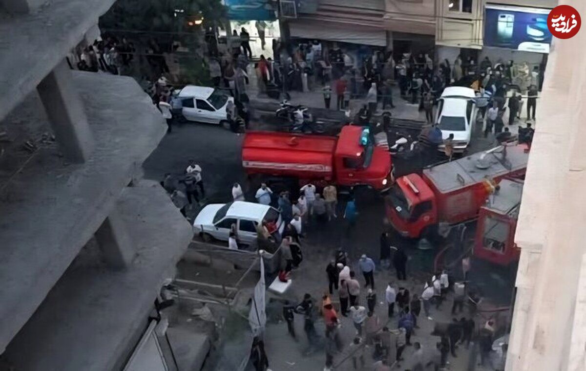 آتش سوزی در یک ساختمان مسکونی در تهران؛ فوت 4 عضو یک خانواده