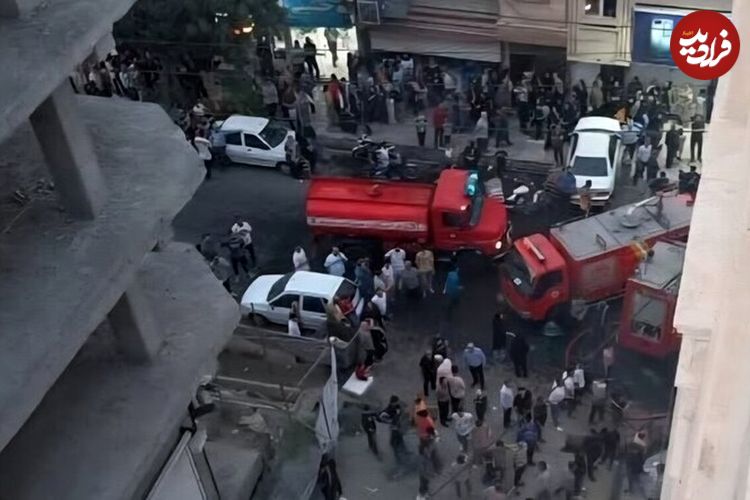 آتش سوزی در یک ساختمان مسکونی در تهران؛ فوت 4 عضو یک خانواده