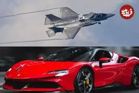 جنگنده F-35B با یک فراری مسابقه می‌دهد؛ عجیب‌ترین مسابقه سرعت امسال چگونه برگزار می‌شود؟