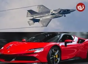 جنگنده F-35B با یک فراری مسابقه می‌دهد؛ عجیب‌ترین مسابقه سرعت امسال چگونه برگزار می‌شود؟