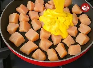 ببینید| طرز تهیه جوجه کباب ماستی زعفرانی