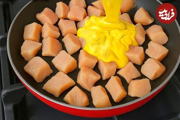 ببینید| طرز تهیه جوجه کباب ماستی زعفرانی