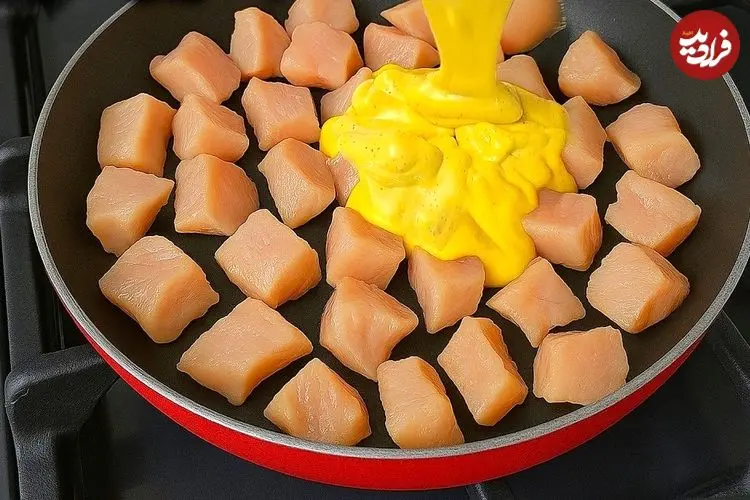 ببینید| طرز تهیه جوجه کباب ماستی زعفرانی