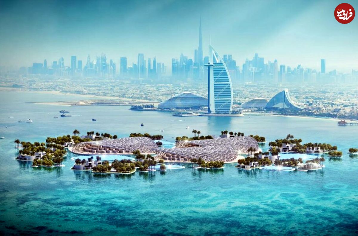 (تصاویر) پروژه احیای اقیانوس‌ها به‌صورت یک مرکز شناور در دبی 