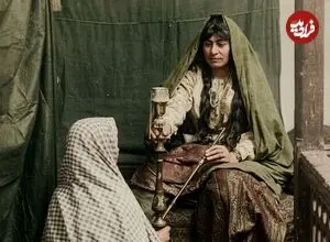 تصاویر| سفر به عصر قاجار؛ از «خرسواری خانوادگی در تهران» تا «اعدام راهزن در اصفهان»