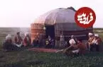 عکس| سفر زمان؛ منظرۀ یک روستای کوچک ترکمنی در سال 1343