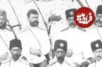 عکس| سفر زمان؛ عکس یادگاری «نظامیان ایرانی و روس» در یک باغ؛ دوران قاجار